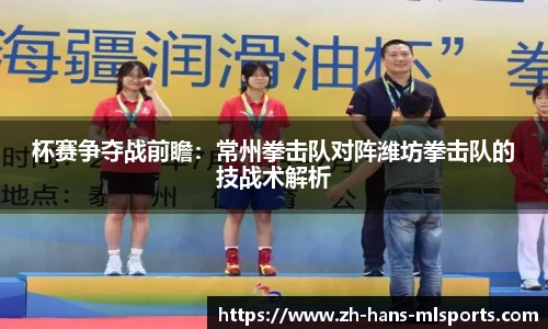 杯赛争夺战前瞻:常州拳击队对阵潍坊拳击队的技战术解析